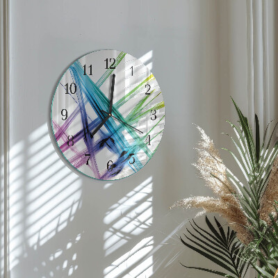 Wanduhr rund Abstraktion