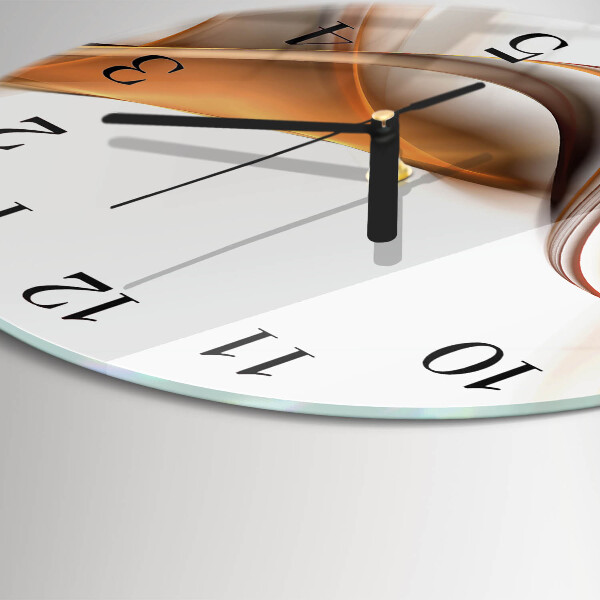 Wanduhr rund Abstraktion