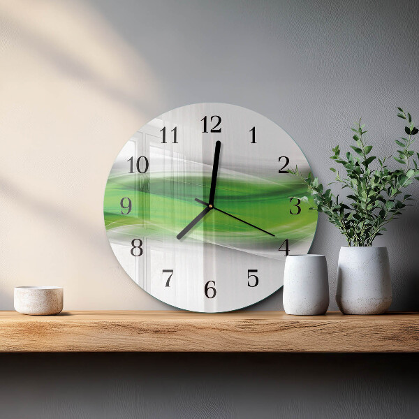 Wanduhr rund Abstraktion