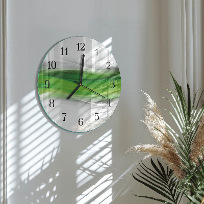 Wanduhr rund Abstraktion