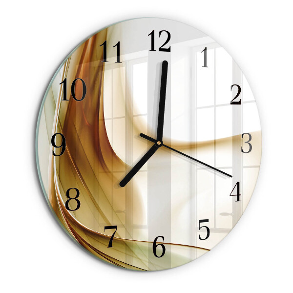 Wanduhr rund Abstraktion