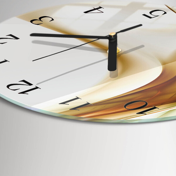 Wanduhr rund Abstraktion