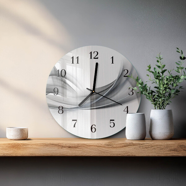 Wanduhr rund Abstraktion