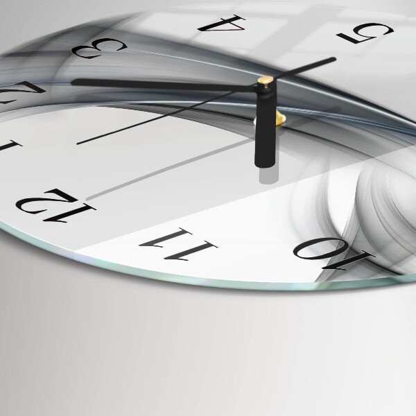 Wanduhr rund Abstraktion