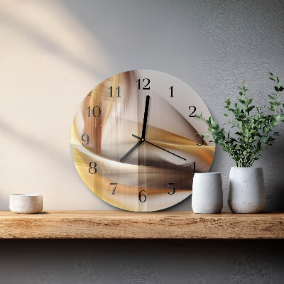 Wanduhr rund Abstraktion