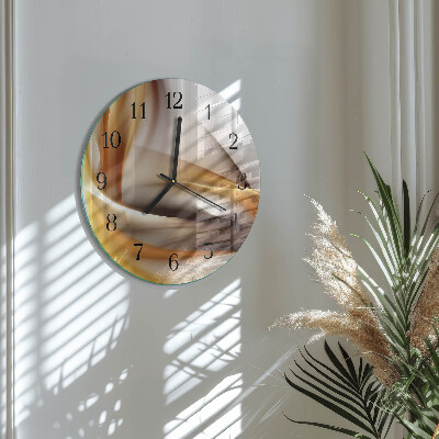 Wanduhr rund Abstraktion