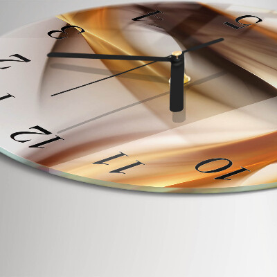 Wanduhr rund Abstraktion