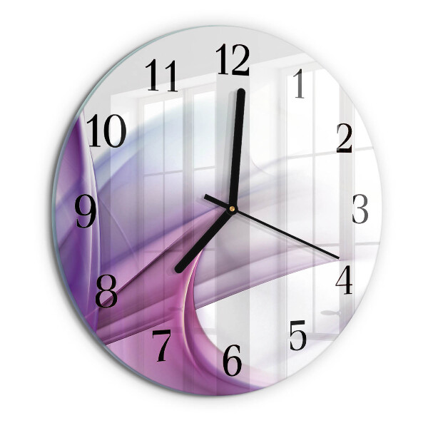 Wanduhr rund Abstraktion