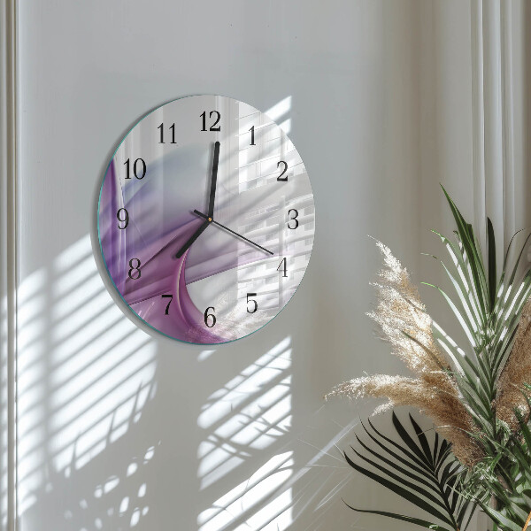 Wanduhr rund Abstraktion