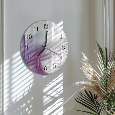 Wanduhr rund Abstraktion