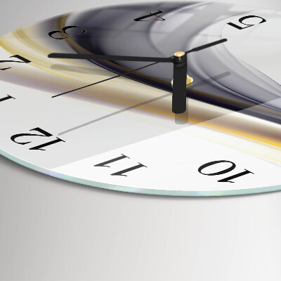 Wanduhr rund Abstraktion