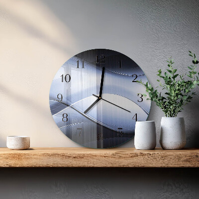 Wanduhr rund Abstraktion
