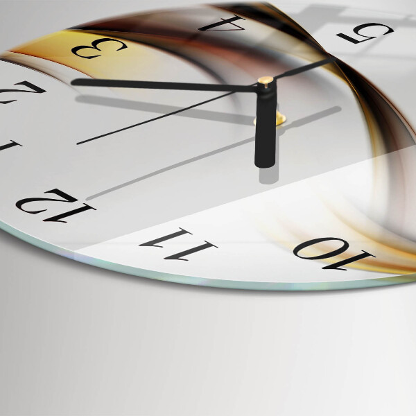 Wanduhr rund Abstraktion