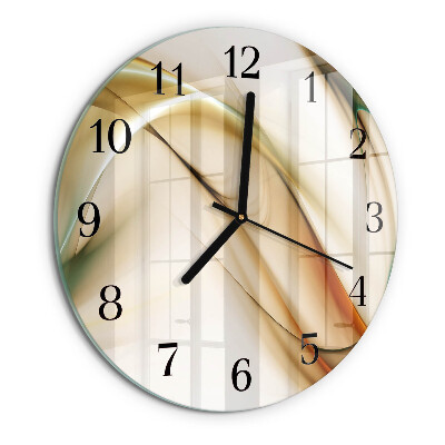 Wanduhr rund Abstraktion