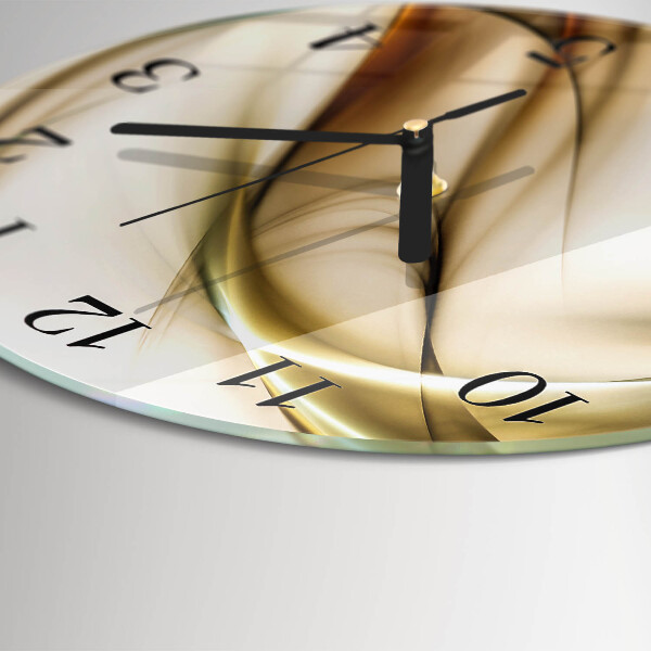 Wanduhr rund Abstraktion