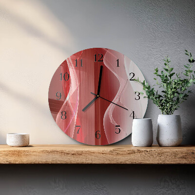 Wanduhr rund Abstraktion