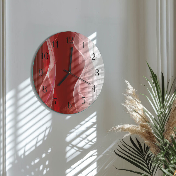 Wanduhr rund Abstraktion