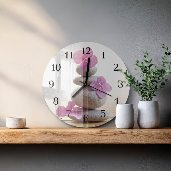Wanduhr rund Stone Spa