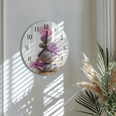 Wanduhr rund Stone Spa