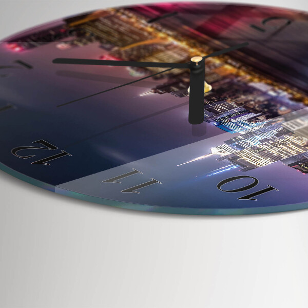 Wanduhr rund Horizont