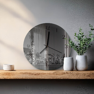 Wanduhr rund Horizont