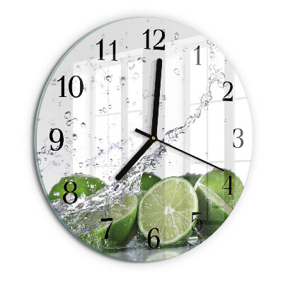 Wanduhr rund Limes