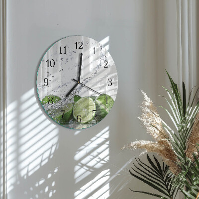 Wanduhr rund Limes