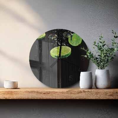 Wanduhr rund Limes