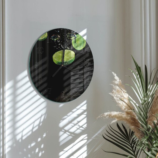 Wanduhr rund Limes