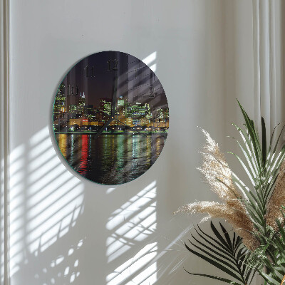 Wanduhr rund Horizont