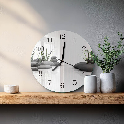 Wanduhr rund Stone Spa