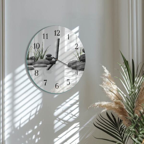 Wanduhr rund Stone Spa