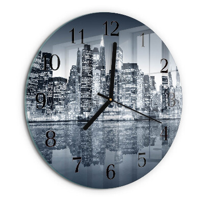 Wanduhr rund Horizont