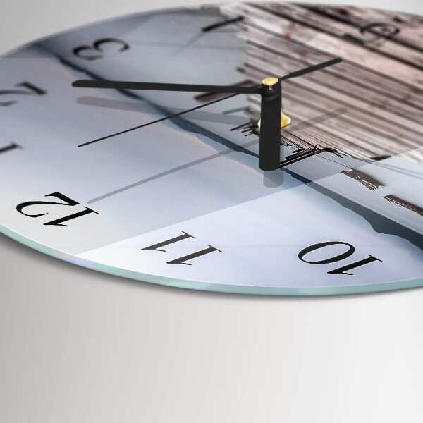 Wanduhr rund Netzwerk