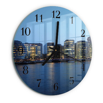 Wanduhr rund Horizont