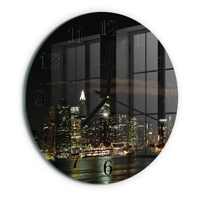Wanduhr rund Horizont