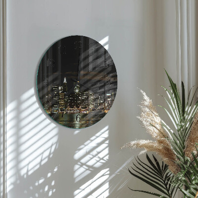 Wanduhr rund Horizont