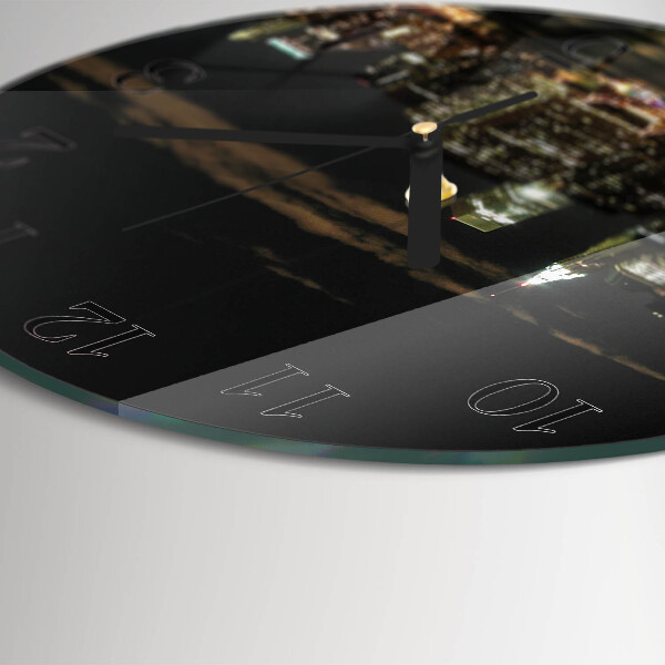 Wanduhr rund Horizont