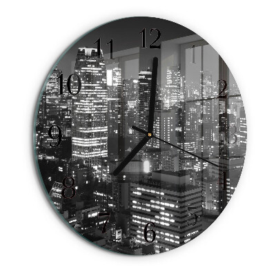 Wanduhr rund Horizont