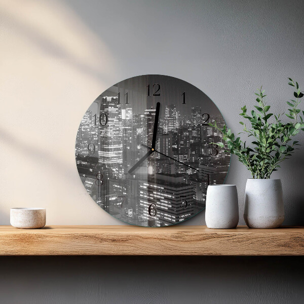 Wanduhr rund Horizont