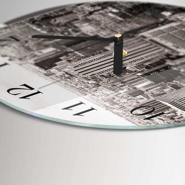Wanduhr rund Horizont