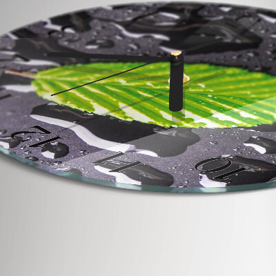 Wanduhr rund Blatt
