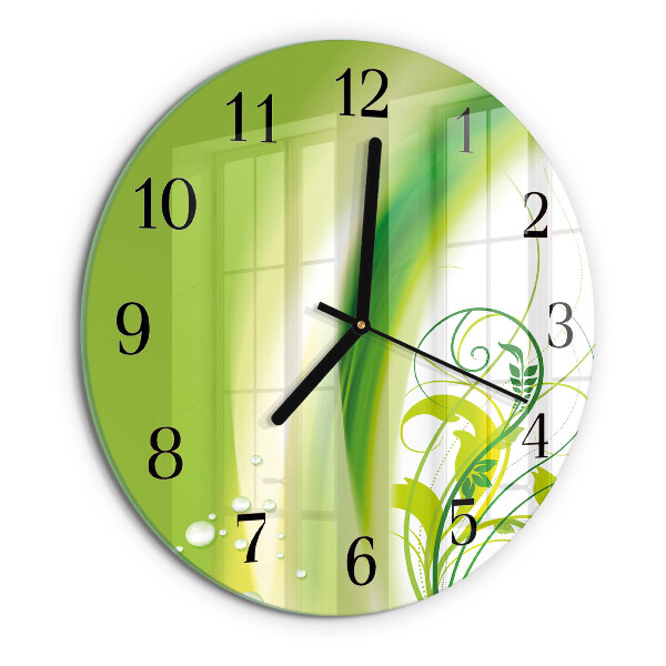 Wanduhr rund Modellanlage