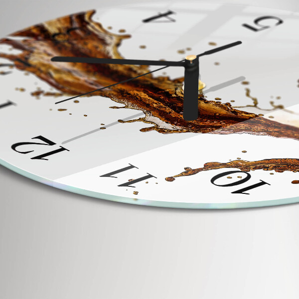 Wanduhr rund Wasser