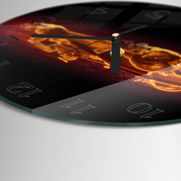 Wanduhr rund Schrott
