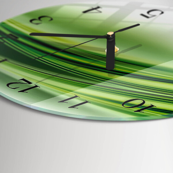 Wanduhr rund Abstrakte Kunst