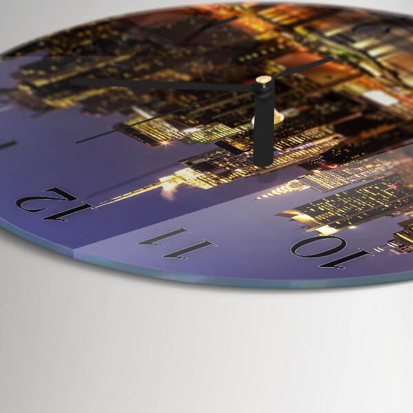 Wanduhr rund Horizont