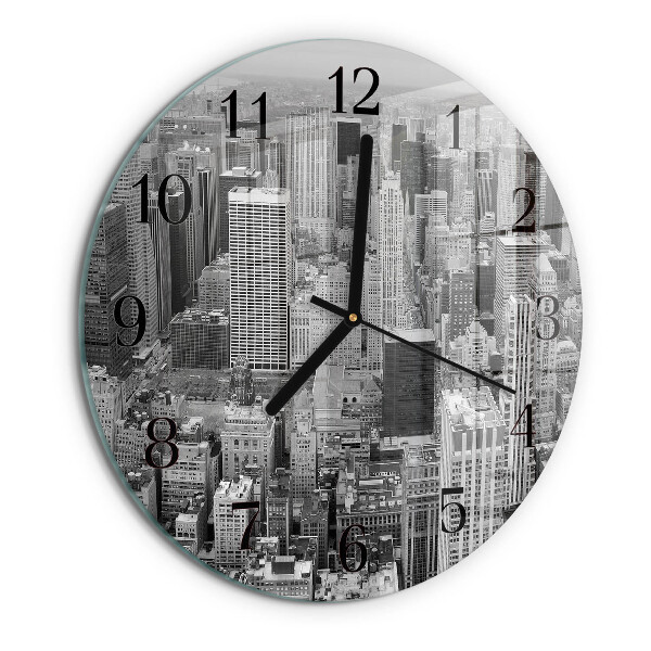 Wanduhr rund Horizont