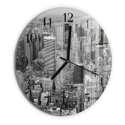 Wanduhr rund Horizont
