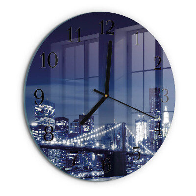 Wanduhr rund Horizont